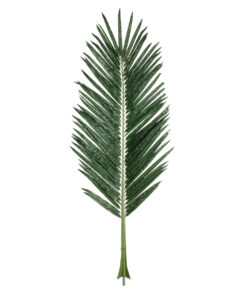 GloboStar® GloboStar® Artificial Garden ARECA PALM LEAF 20180 - Τεχνητό Διακοσμητικό Φύλο Φοινικόδεντρου Αρέκα Π90 x Υ210cm