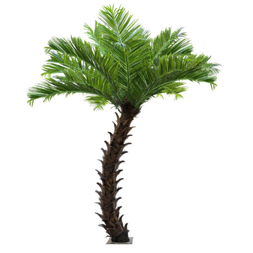 GloboStar® GloboStar® Artificial Garden PHOENIX ROEBELENII PALM TREE 20188 Τεχνητό Διακοσμητικό Φυτό Φοινικόδεντρο Ρομπελίνι Εξωτερικού Χώρου IP68 UV Certified Protection Υ400cm