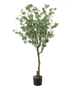GloboStar® GloboStar® Artificial Garden EUCALYPTUS 20189 Τεχνητό Διακοσμητικό Φυτό Ευκάλυπτος Υ120cm