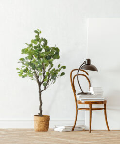 GloboStar® Artificial Garden EUCALYPTUS 20190 Τεχνητό Διακοσμητικό Φυτό Ευκάλυπτος Υ120cm 11 20190 20502