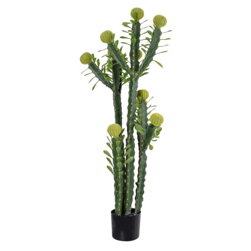GloboStar® GloboStar® Artificial Garden CEREUS JAMACARU CACTUS 20193 Τεχνητό Διακοσμητικό Φυτό Κάκτος Κηρίος Υ120cm
