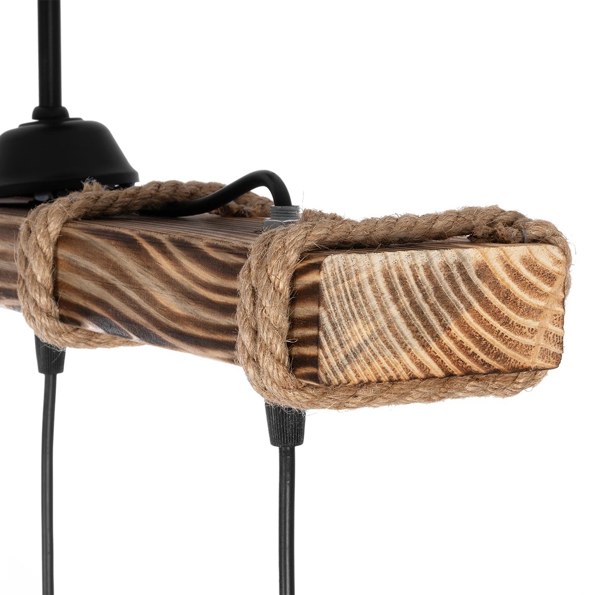 GLOBOSTAR® LUMA 201-0010 Vintage Κρεμαστό Φωτιστικό Οροφής με Ντουί 3 x E27 AC 220-240V IP20 - Μπεζ & Μαύρο - Μ55 x Π18 x Υ65cm 7 GLOBOSTAR® LUMA 201-0010 Vintage Κρεμαστό Φωτιστικό Οροφής με Ντουί 3 x E27 AC 220-240V IP20 - Μπεζ & Μαύρο - Μ55 x Π18 x Υ65cm - Image 6