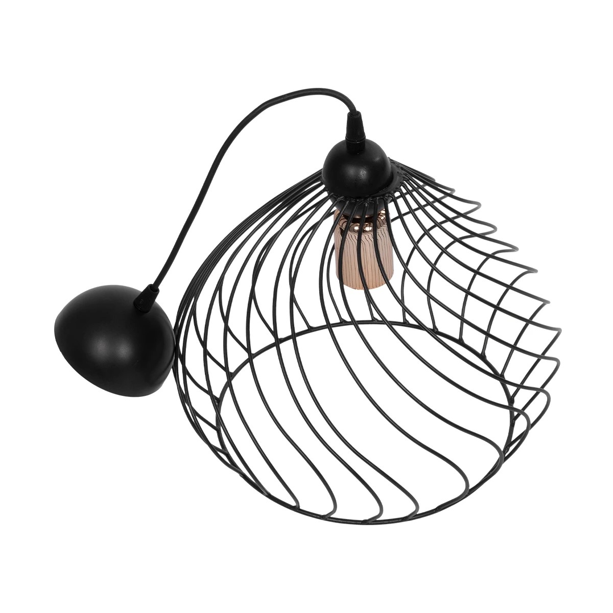 GLOBOSTAR® STARLA 201-0013 Vintage Κρεμαστό Φωτιστικό Οροφής με Ντουί 1 x E27 AC 220-240V IP20 - Μαύρο & Ροζ Χρυσό - Μ31 x Π31 x Υ30cm 11 GLOBOSTAR® STARLA 201-0013 Vintage Κρεμαστό Φωτιστικό Οροφής με Ντουί 1 x E27 AC 220-240V IP20 - Μαύρο & Ροζ Χρυσό - Μ31 x Π31 x Υ30cm - Image 10