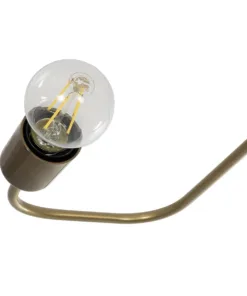 GloboStar® MOORNA 201-0065 Vintage Φωτιστικό Οροφής Πλέγμα Πολύφωτο 4 x E27 IP20 Χρυσό Μέταλλο - Μ97 x Π97 x Υ7cm 12 201 0065 5