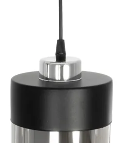 GLOBOSTAR® SHINEVA 201-0080 Vintage Κρεμαστό Φωτιστικό Οροφής με Ντουί 3 x E27 AC 220-240V IP20 - Μαύρο - Μ50 x Π14 x Υ45cm 16 201 0080 7