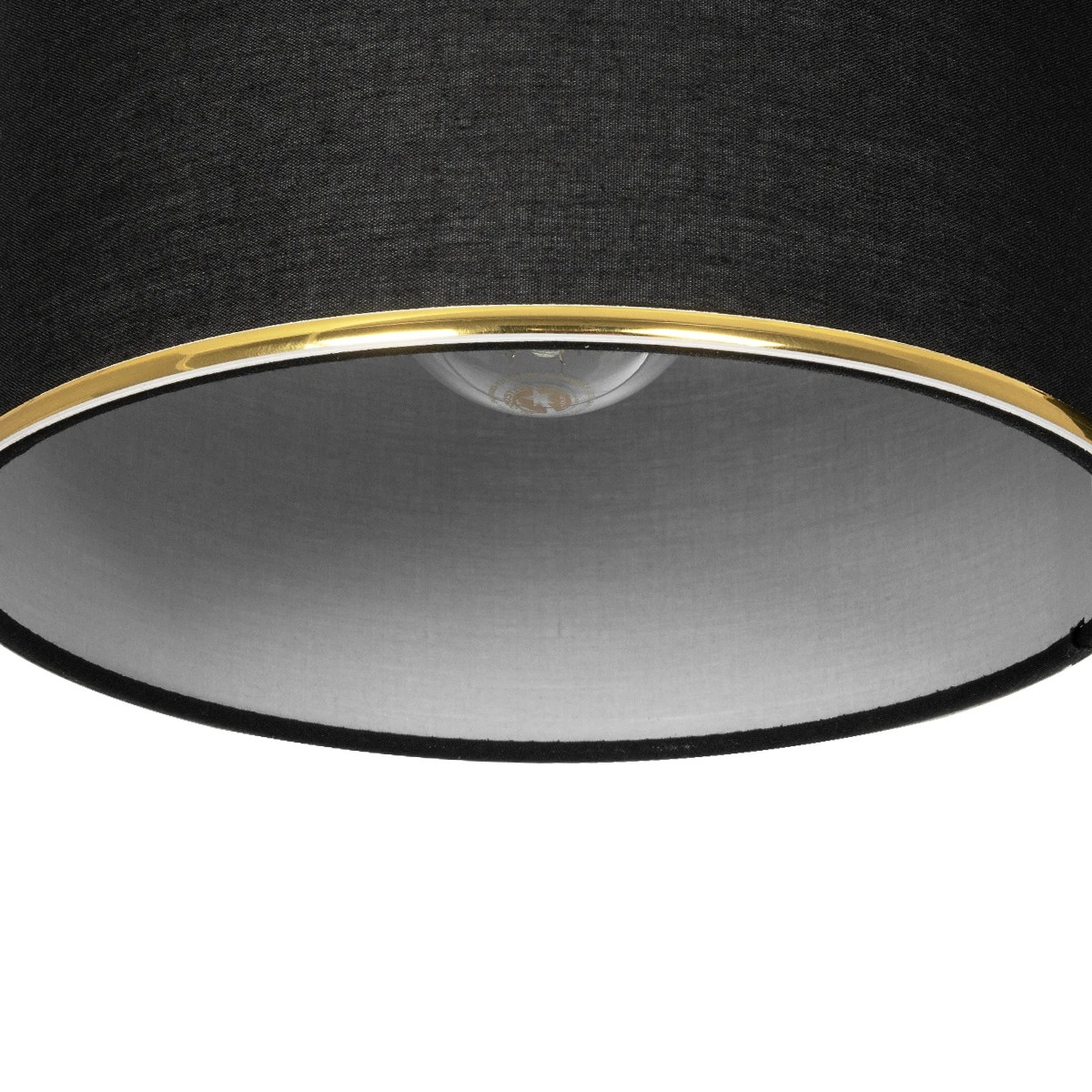 GloboStar® GLOWEN 201-0086 Vintage Φωτιστικό Οροφής Ράγα Τρίφωτο 3 x E27 IP20 Μαύρο Μέταλλο με Καφέ Υφάσμα - Μ80 x Π20 x Υ20cm 8 GloboStar® GLOWEN 201-0086 Vintage Φωτιστικό Οροφής Ράγα Τρίφωτο 3 x E27 IP20 Μαύρο Μέταλλο με Καφέ Υφάσμα - Μ80 x Π20 x Υ20cm - Image 7