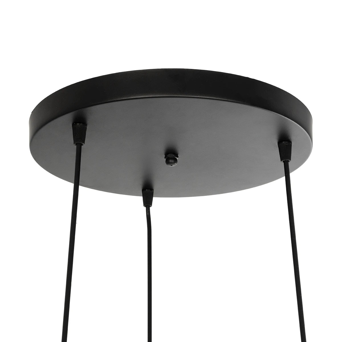 GLOBOSTAR® FLAMIA 201-0109 Vintage Κρεμαστό Φωτιστικό Οροφής με Ντουί 3 x E27 AC 220-240V IP20 - Μαύρο - Μ44 x Π44 x Υ66cm 8 GLOBOSTAR® FLAMIA 201-0109 Vintage Κρεμαστό Φωτιστικό Οροφής με Ντουί 3 x E27 AC 220-240V IP20 - Μαύρο - Μ44 x Π44 x Υ66cm - Image 7