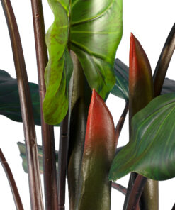 Alternative view of GloboStar® Artificial Garden RAINBOW TARO 20208 Τεχνητό Διακοσμητικό Φυτό Κολοκασία Υ160cm