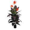 GloboStar® GloboStar® Artificial Garden CANNA INDICA 20209 Τεχνητό Διακοσμητικό Φυτό Ινδική Κάννα Υ160cm