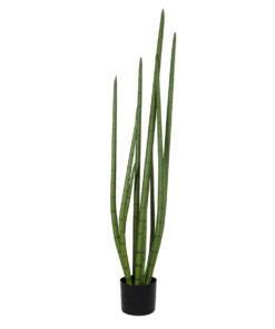 GloboStar® GloboStar® Artificial Garden SANSEVIERIA CYLINDRICA 20210 Τεχνητό Διακοσμητικό Φυτό Σανσεβιέρια Υ120cm
