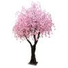 GloboStar® GloboStar® Artificial Garden CHERRY BLOSSOM TREE 20212 Τεχνητό Διακοσμητικό Δέντρο Άνθος Κερασιάς Υ300cm