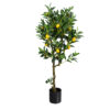 GloboStar® GloboStar® Artificial Garden LEMON TREE 20213 Τεχνητό Διακοσμητικό Δέντρο Λεμονιά Υ120cm