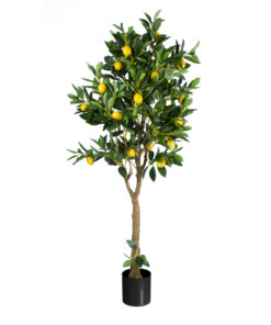 GloboStar® GloboStar® Artificial Garden LEMON TREE 20214 Τεχνητό Διακοσμητικό Δέντρο Λεμονιά Υ165cm