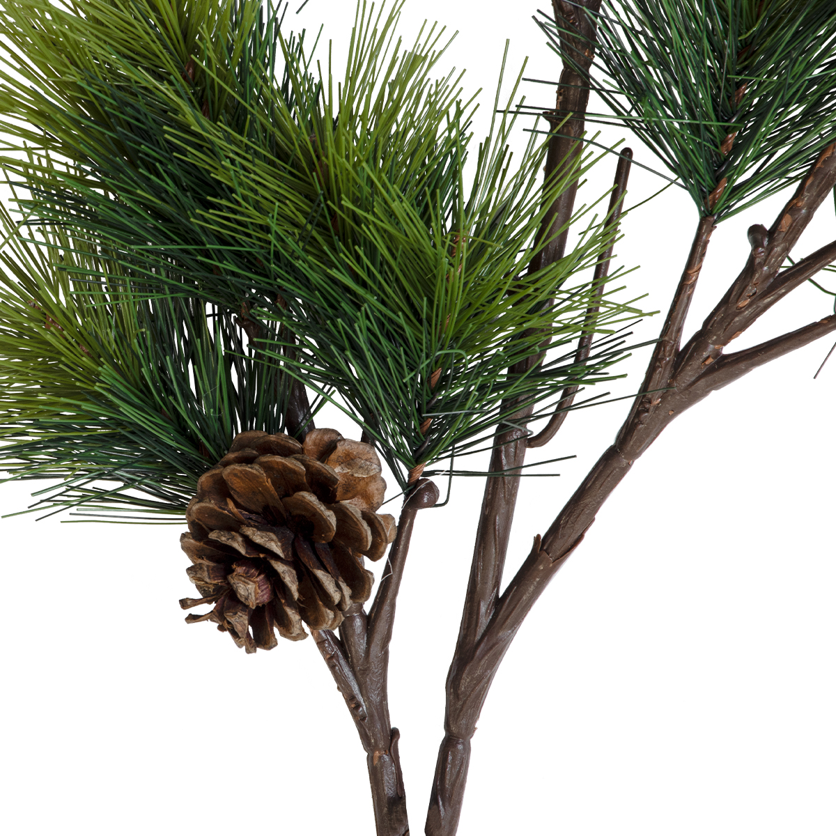 GloboStar® Artificial Garden PINUS MASSONIANA BRANCH 20217 Τεχνητό Διακοσμητικό Κλαδί Πεύκου με Κουκουνάρια Π30 x Υ35cm 5 GloboStar® Artificial Garden PINUS MASSONIANA BRANCH 20217 Τεχνητό Διακοσμητικό Κλαδί Πεύκου με Κουκουνάρια Π30 x Υ35cm - Image 3
