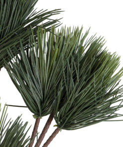 Alternative view of GloboStar® Artificial Garden PINUS MASSONIANA BRANCH 20218 Τεχνητό Διακοσμητικό Κλαδί Πεύκου Π52 x Υ95cm