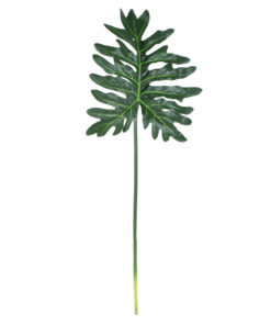 GloboStar® GloboStar® Artificial Garden TARO LEAF 20221 Τεχνητό Διακοσμητικό Φύλο Κολοκασίας Π24 x Υ84cm