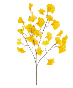 Alternative view of GloboStar® Artificial Garden GINKGO BRANCH 20229 10 x Τεχνητά Διακοσμητικά Κλαδία Γκίγκο Π50 x Υ65cm