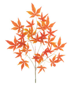 Alternative view of GloboStar® Artificial Garden MAPLE BRANCH 20230 10 x Τεχνητά Διακοσμητικά Κλαδία Σφένδαμου Π55 x Υ60cm