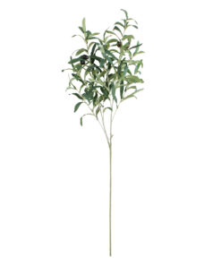 GloboStar® GloboStar® Artificial Garden OLIVE TREE BRANCH 20233 Τεχνητό Διακοσμητικό Κλαδί Ελιάς Π30 x Υ95cm