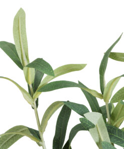 Alternative view of GloboStar® Artificial Garden OLIVE TREE BRANCH 20233 Τεχνητό Διακοσμητικό Κλαδί Ελιάς Π30 x Υ95cm