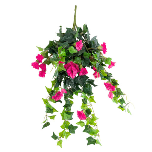GloboStar® GloboStar® Artificial Garden BOUGAINVILLEA HANGING BRANCH 20240 Τεχνητό Διακοσμητικό Κρεμαστό Φυτό Μπουκαμβίλια Υ60cm
