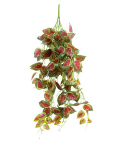GloboStar® GloboStar® Artificial Garden COLEUS HANGING BRANCH 20255 Τεχνητό Διακοσμητικό Κρεμαστό Φυτό Κολέος Υ90cm