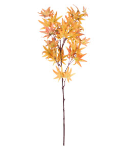 GloboStar® GloboStar® Artificial Garden MAPLE BRANCH 20264 Τεχνητό Διακοσμητικό Κλαδί Σφένδαμου Π25 x Υ90cm
