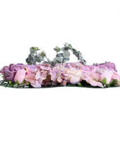 Alternative view of GloboStar® Artificial Garden AMBROSIA 20265 Τεχνητό Διακοσμητικό Πάνελ Λουλουδιών - Κάθετος Κήπος σύνθεση Αμβροσία Μ50 x Π50 x Υ9cm