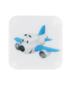 Alternative view of GloboStar® KIDDO 202-0003 Παιδικό Φωτιστικό Νυκτός LED 1W 95lm 120° AC220-240V IP20 Ψυχρό Λευκό 6000K - Μ5.5 x Π5.5 x Υ8cm - 2 Χρόνια Εγγύηση