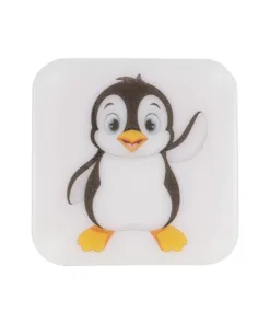 Alternative view of GloboStar® KIDDO 202-0004 Παιδικό Φωτιστικό Νυκτός LED 1W 95lm 120° AC220-240V IP20 Ψυχρό Λευκό 6000K - Μ5.5 x Π5.5 x Υ8cm - 2 Χρόνια Εγγύηση