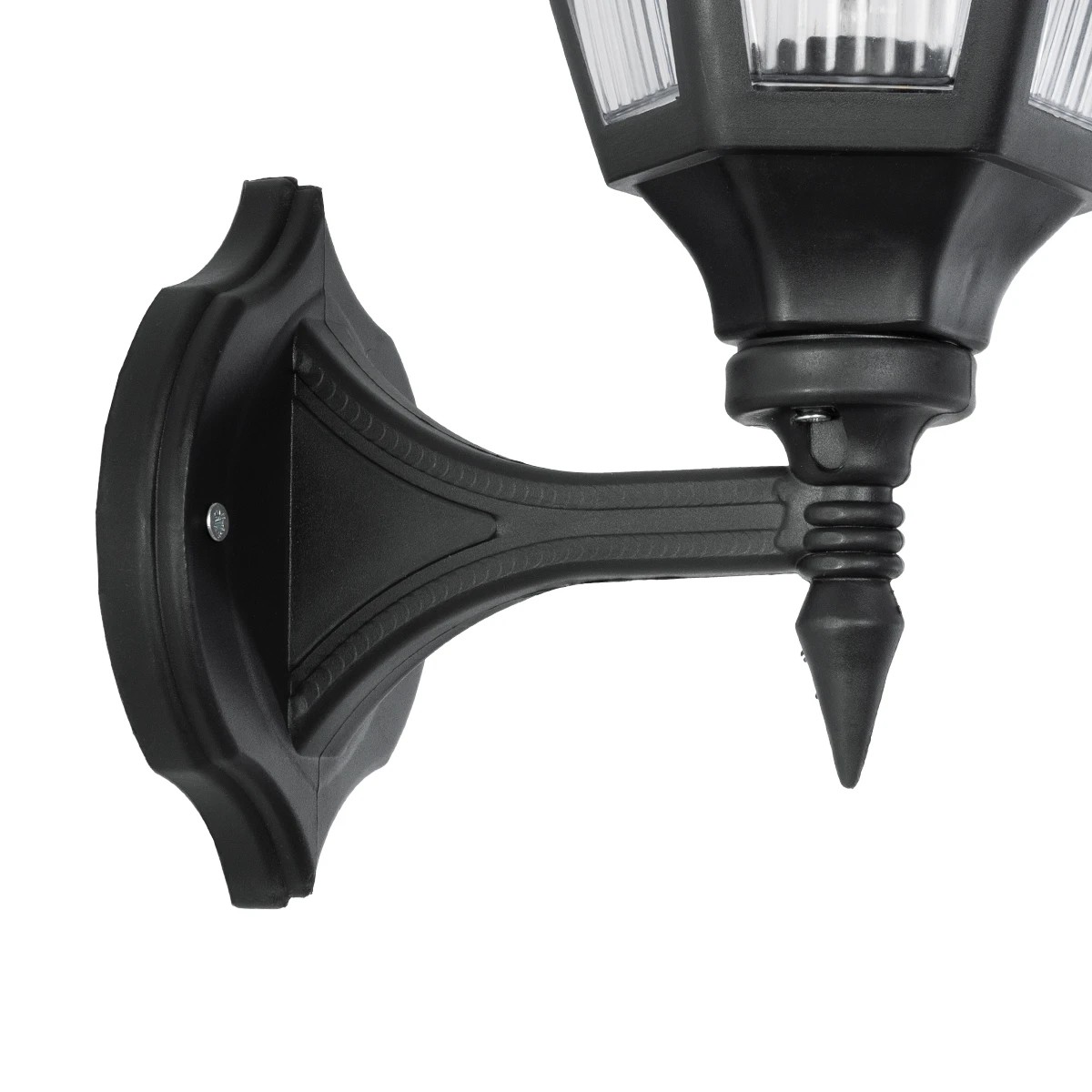 GloboStar® ENGLAND 202-0011 Vintage Επιτοίχιο Φωτιστικό Φαναράκι Μονόφωτο 1 x E27 IP44 Μαύρο Πλαστικό - Μ20 x Π20 x Υ30cm 7 GloboStar® ENGLAND 202-0011 Vintage Επιτοίχιο Φωτιστικό Φαναράκι Μονόφωτο 1 x E27 IP44 Μαύρο Πλαστικό - Μ20 x Π20 x Υ30cm - Image 6