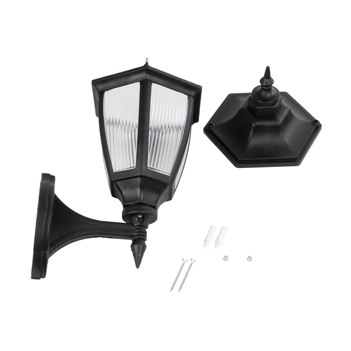 GloboStar® ENGLAND 202-0011 Vintage Επιτοίχιο Φωτιστικό Φαναράκι Μονόφωτο 1 x E27 IP44 Μαύρο Πλαστικό - Μ20 x Π20 x Υ30cm 8 GloboStar® ENGLAND 202-0011 Vintage Επιτοίχιο Φωτιστικό Φαναράκι Μονόφωτο 1 x E27 IP44 Μαύρο Πλαστικό - Μ20 x Π20 x Υ30cm - Image 7