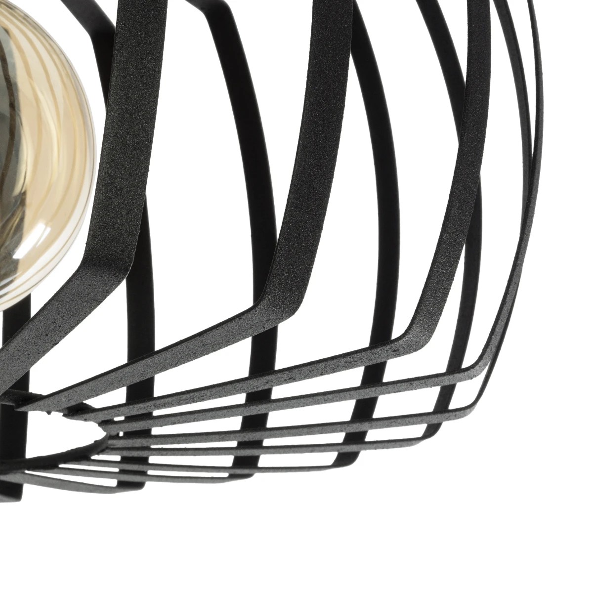 GloboStar® STAR 202-0054 Μοντέρνο Φωτιστικό Οροφής Πλέγμα Μονόφωτο 1 x E27 IP20 Μαύρο Μέταλλο - Μ40 x Π40 x Υ27cm 9 GloboStar® STAR 202-0054 Μοντέρνο Φωτιστικό Οροφής Πλέγμα Μονόφωτο 1 x E27 IP20 Μαύρο Μέταλλο - Μ40 x Π40 x Υ27cm - Image 8