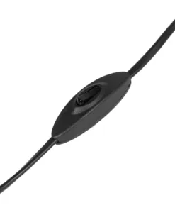 GloboStar® SHAPE 202-0058 Μοντέρνο Eπιτραπέζιο Φωτιστικό Πορτατίφ Μονόφωτο 1 x E27 IP20 Χρυσό Μέταλλο με Λευκό Ύφασμα - Μ16 x Π16 x Υ30cm 17 202 0058 8