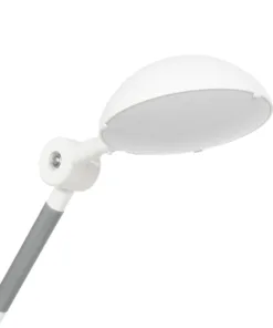 GloboStar® MICHEL 202-0062 Επιτραπέζιο Φωτιστικό Πορτατίφ LED 6W 540lm 120° AC220-240V IP20 Ψυχρό Λευκό 6000K Λευκό Πλαστικό - Μ20 x Π14.5 x Υ33cm - 2 Χρόνια Εγγύηση 12 202 0062 5