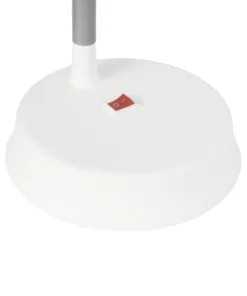 GloboStar® MICHEL 202-0062 Επιτραπέζιο Φωτιστικό Πορτατίφ LED 6W 540lm 120° AC220-240V IP20 Ψυχρό Λευκό 6000K Λευκό Πλαστικό - Μ20 x Π14.5 x Υ33cm - 2 Χρόνια Εγγύηση 13 202 0062 6