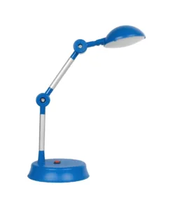GloboStar® MICHEL 202-0063 Επιτραπέζιο Φωτιστικό Πορτατίφ LED 6W 540lm 120° AC220-240V IP20 Ψυχρό Λευκό 6000K Μπλε Πλαστικό - Μ20 x Π14.5 xΥ33cm - 2 Χρόνια Εγγύηση 10 202 0063 3