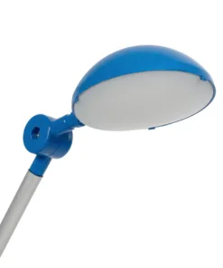 GloboStar® MICHEL 202-0063 Επιτραπέζιο Φωτιστικό Πορτατίφ LED 6W 540lm 120° AC220-240V IP20 Ψυχρό Λευκό 6000K Μπλε Πλαστικό - Μ20 x Π14.5 xΥ33cm - 2 Χρόνια Εγγύηση 12 202 0063 5