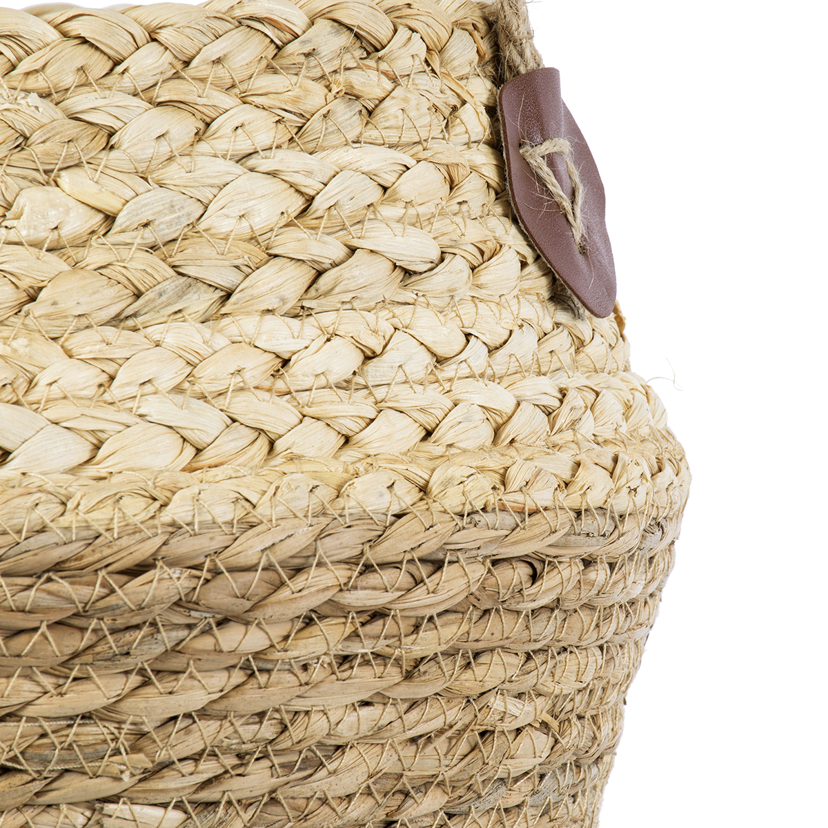 GloboStar® Artificial Garden ANDROS 20315 Διακοσμητικό Πλεκτό Καλάθι - Κασπώ Γλάστρα - Flower Pot Καφέ με Μπεζ Φ18cm x Υ21cm 7 GloboStar® Artificial Garden ANDROS 20315 Διακοσμητικό Πλεκτό Καλάθι - Κασπώ Γλάστρα - Flower Pot Καφέ με Μπεζ Φ18cm x Υ21cm - Image 5