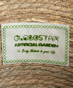 GloboStar® Artificial Garden ZAKYNTHOS 20336 ΣΕΤ 3 Διακοσμητικά Πλεκτά Καλάθια - Κασπώ Γλάστρες - Flower Pots Μπεζ με Μακραμέ A:Φ24cm x Υ20cm B:Φ28cm x Υ24cm C:Φ32cm x Υ28cm 41 20336 19