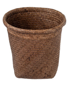 Alternative view of GloboStar® Artificial Garden SKIATHOS 20347 Διακοσμητικό Ψάθινο Καλάθι - Κασπώ Γλάστρα - Flower Pot Καφέ Φ30cm x Υ30cm