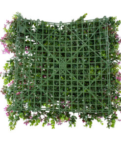 GloboStar® Artificial Garden CYPHEA HYSSOPIFOLIA 20350 Τεχνητό Διακοσμητικό Πάνελ Λουλουδιών - Κάθετος Κήπος σύνθεση Άνθος Κουφέας Μ50 x Π50 x Υ11cm 11 20350 5