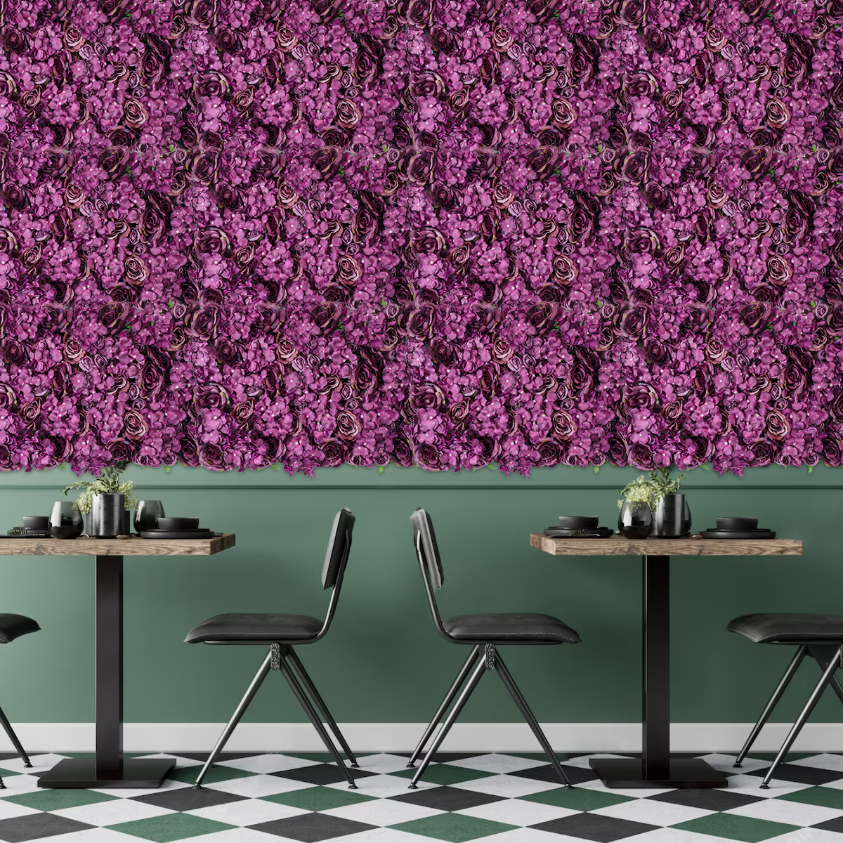 GloboStar® Artificial Garden ROSES STORY 20356 Τεχνητό Διακοσμητικό Πάνελ Λουλουδιών - Κάθετος Κήπος σύνθεση Φουξ & Βυσσινί Τριαντάφυλλα Μ40 x Π60 x Υ10cm 8 GloboStar® Artificial Garden ROSES STORY 20356 Τεχνητό Διακοσμητικό Πάνελ Λουλουδιών - Κάθετος Κήπος σύνθεση Φουξ & Βυσσινί Τριαντάφυλλα Μ40 x Π60 x Υ10cm - Image 6