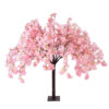 GloboStar® GloboStar® Artificial Garden PINK CHERRY BLOSSOM TREE 20359 Τεχνητό Διακοσμητικό Δέντρο Ροζ Άνθος Κερασιάς Υ140cm