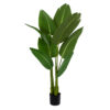 GloboStar® GloboStar® Artificial Garden GREEN STRELITZIA 20369 Τεχνητό Διακοσμητικό Φυτό Πράσινη Στερλίτσια Υ120cm