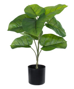 GloboStar® GloboStar® Artificial Garden FICUS RELIGIOSA TREE 20376 Τεχνητό Διακοσμητικό Φυτό Ιερή Συκή Υ50cm