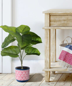 GloboStar® Artificial Garden FICUS RELIGIOSA TREE 20376 Τεχνητό Διακοσμητικό Φυτό Ιερή Συκή Υ50cm 13 20376 20521