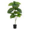 GloboStar® GloboStar® Artificial Garden FICUS RELIGIOSA TREE 20377 Τεχνητό Διακοσμητικό Φυτό Ιερή Συκή Υ100cm