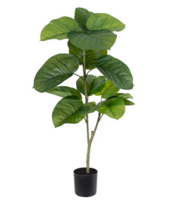 GloboStar® GloboStar® Artificial Garden FICUS RELIGIOSA TREE 20377 Τεχνητό Διακοσμητικό Φυτό Ιερή Συκή Υ100cm