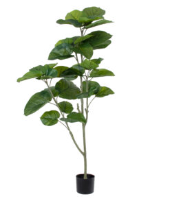 GloboStar® GloboStar® Artificial Garden FICUS RELIGIOSA TREE 20378 Τεχνητό Διακοσμητικό Φυτό Ιερή Συκή Υ150cm